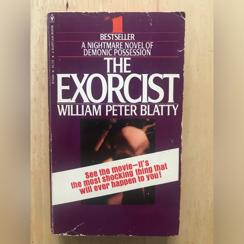 The Exorcist by William Peter Blatty VINTAGE Paperback 1974 Bantam Books